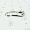 Sparkling Diamond Band in White Gold