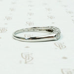 Sparkling Diamond Band in White Gold