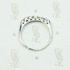 Sparkling Diamond Band in White Gold