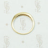 Two Tone Channel Set Diamond Band