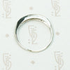 Refined Diamond Band in 18k White Gold