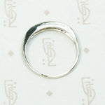 Refined Diamond Band in 18k White Gold
