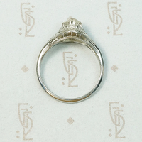 Wreath of Flowers Filigree Engagement Ring