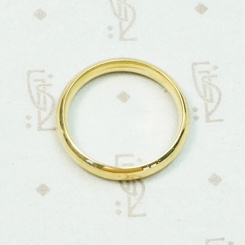 Excellent Quality European 18k Gold Band 