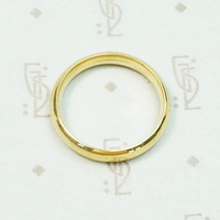 Excellent Quality European 18k Gold Band 