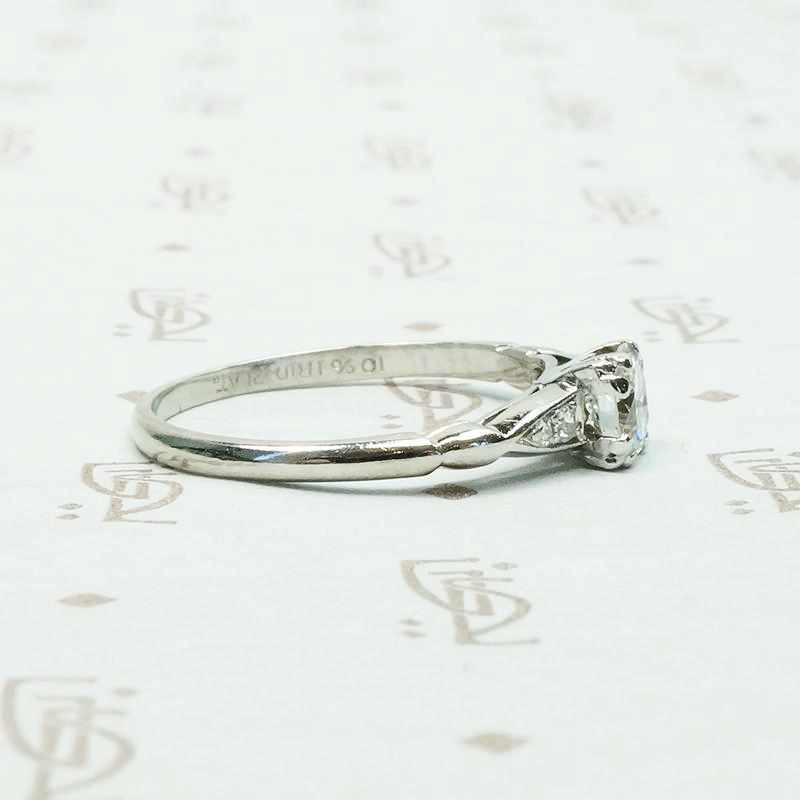 Classic Engagement Ring with Lovely Soft Details