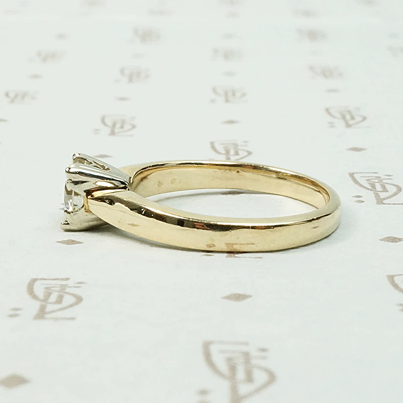 Classic Diamond Solitaire Engagement Ring