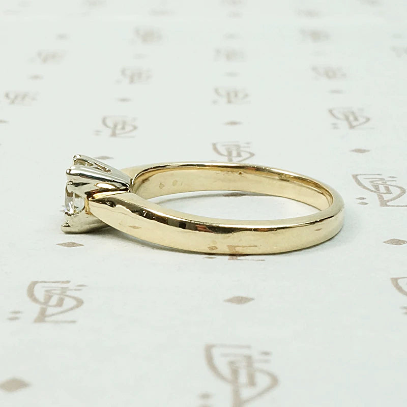 Classic Diamond Solitaire Engagement Ring