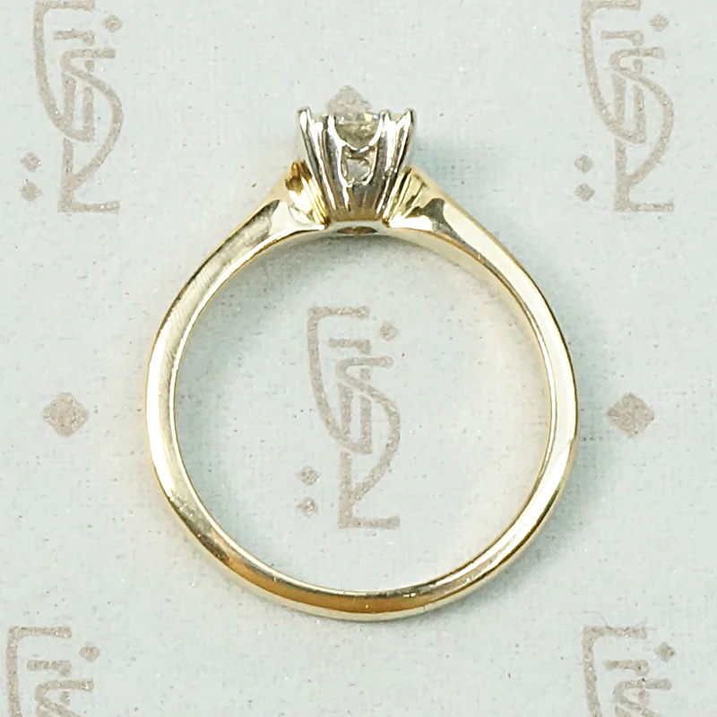 Classic Diamond Solitaire Engagement Ring