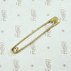 Elegant Edge Antique Gold Safety Pin