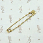 Elegant Edge Antique Gold Safety Pin