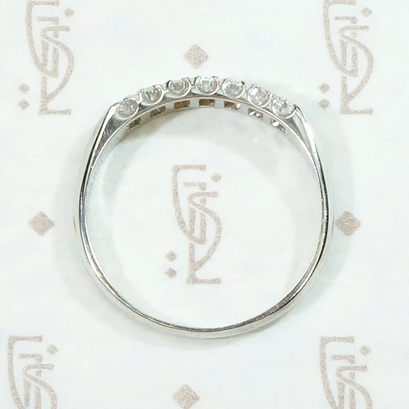 Ideal Old Euro Diamond Band with Great Details