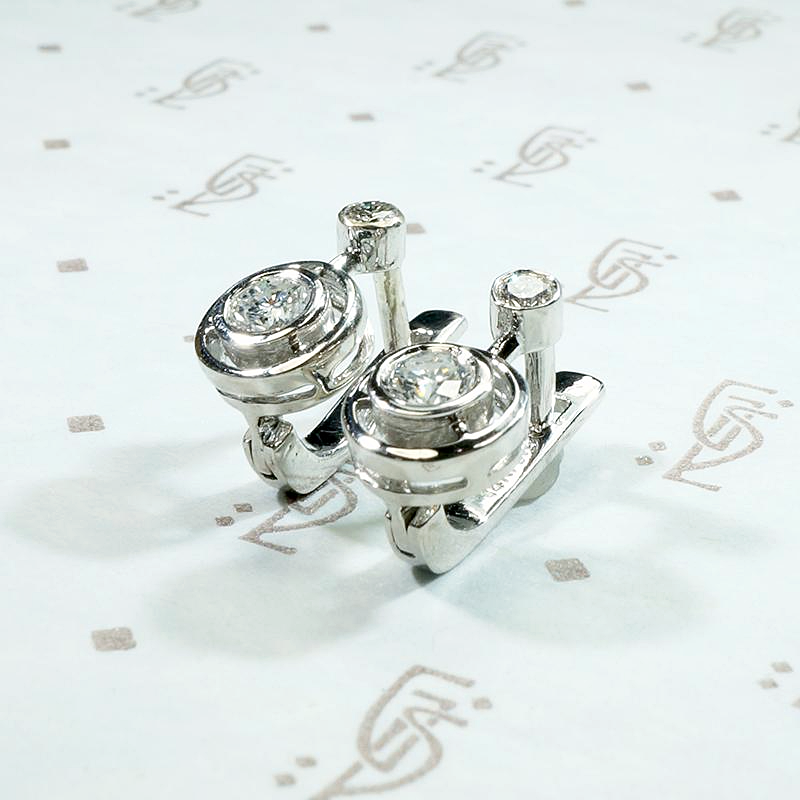 Must Have Pretty & Practical Art Deco Diamond Earrings