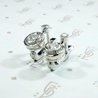 Must Have Pretty & Practical Art Deco Diamond Earrings
