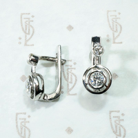 Must Have Pretty & Practical Art Deco Diamond Earrings