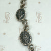 Mexican Silver Egyptian Revival Scarab Necklace