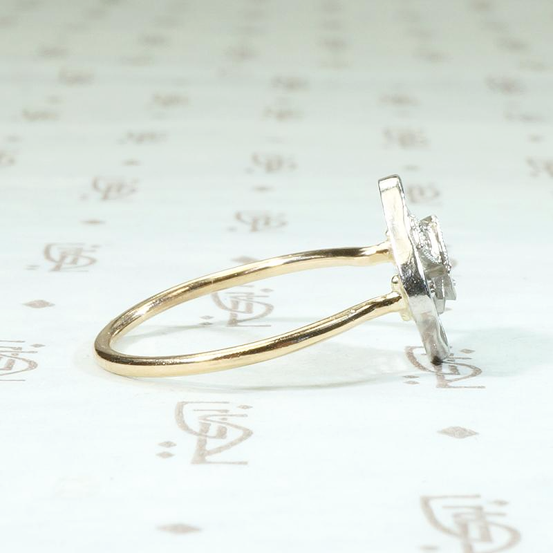 Jaunty Set Diamond Deco Conversion Ring