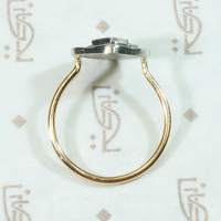 Jaunty Set Diamond Deco Conversion Ring