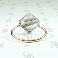 Jaunty Set Diamond Deco Conversion Ring