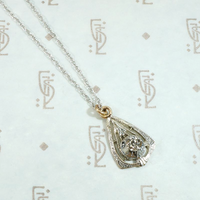 Two Tone Gold Conversion Pendant with OMC Diamond