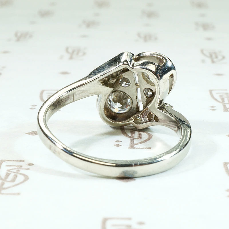 Playful Paisley Diamond Engagement Ring