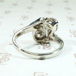 Playful Paisley Diamond Engagement Ring