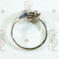 Playful Paisley Diamond Engagement Ring