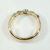 Substantial Edwardian Two Tone Diamond Band