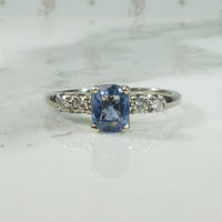 Stunning Antique Sapphire Set Engagement Ring