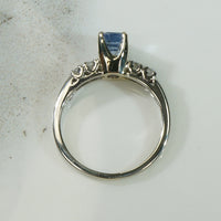 Stunning Antique Sapphire Set Engagement Ring