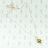 Victorian Love Knot Gold & Pearl Pendant