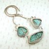 Bold Natural Turquoise in Sterling Silver Necklace