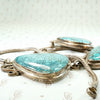 Bold Natural Turquoise in Sterling Silver Necklace