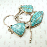 Bold Natural Turquoise in Sterling Silver Necklace
