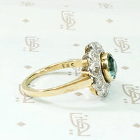 Dazzling Daisy Halo Ring with Zircon