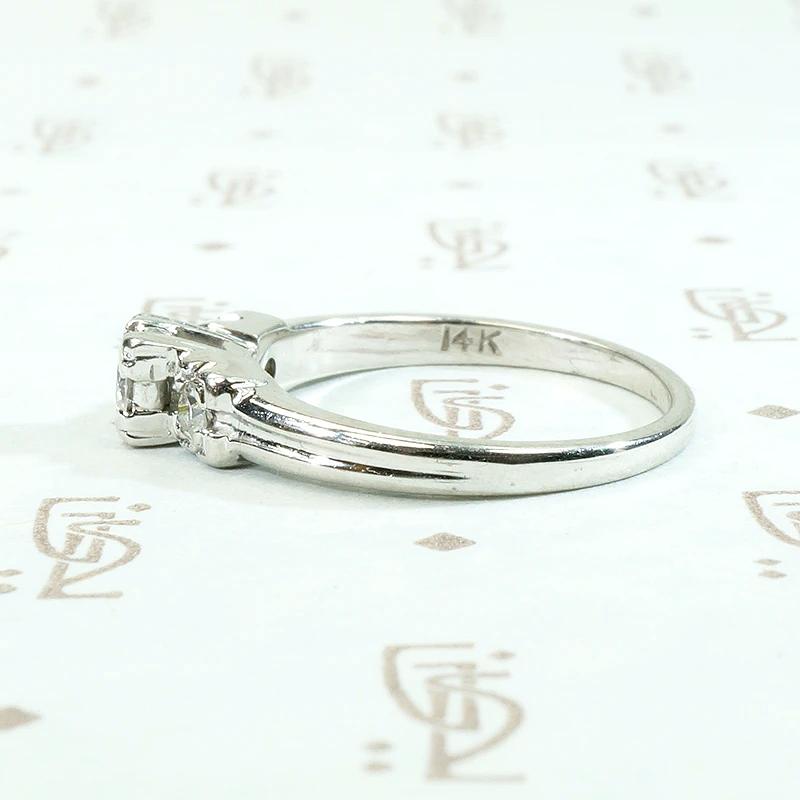 Sweetly Sophisticated 1940s Diamond Engagement Ring