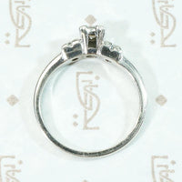 Sweetly Sophisticated 1940s Diamond Engagement Ring