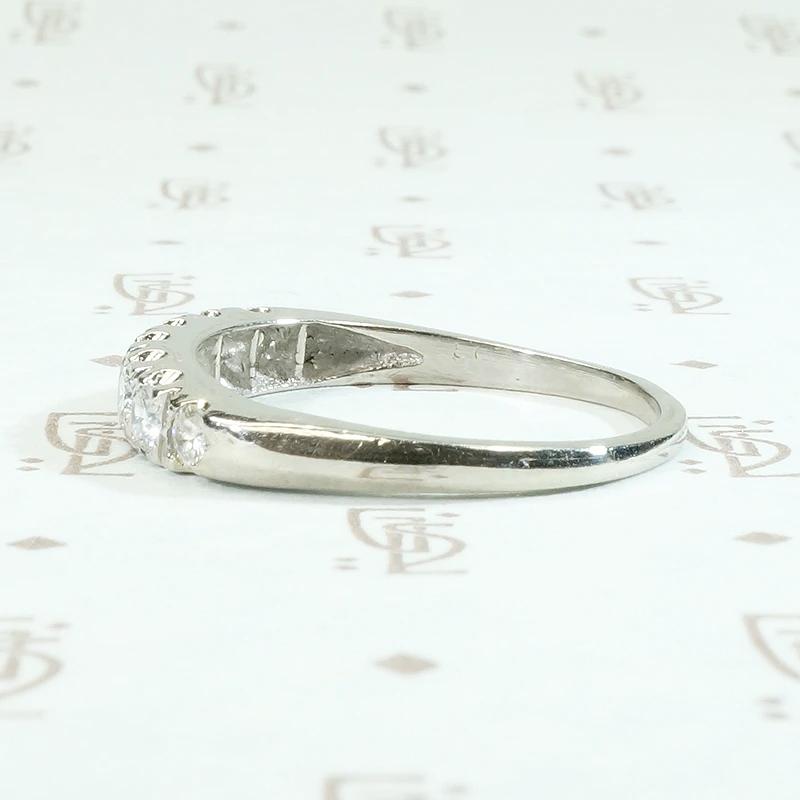 Classic Seven Diamond Band in Platinum