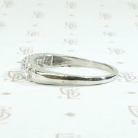 Classic Seven Diamond Band in Platinum