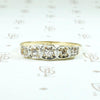 Victorian Platinum & Gold Five-Stone Diamond Band