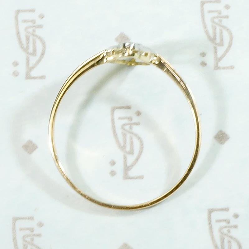 Rose Cut Diamond Spangled Navette Ring