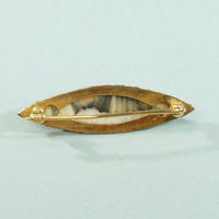 Alaskan Gold Rush Gold Nugget & Mastodon Tusk Brooch