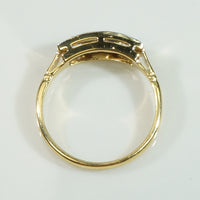 Elegant Edwardian Band with Quirky Old Mine Diamonds