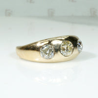 Dazzling Gypsy Band with Old Euro & Mine Diamonds