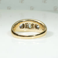 Dazzling Gypsy Band with Old Euro & Mine Diamonds