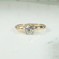 Beautiful 1940's Gold Diamond Engagement Ring