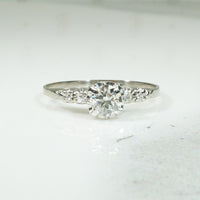 Sparkling 1940's Diamond Solitaire