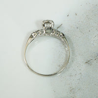Sparkling 1940's Diamond Solitaire