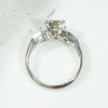 Classic Engagement Ring with Dazzling Light Brown Diamond