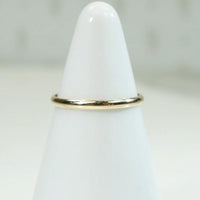 Wee 10k Gold Half Round Band